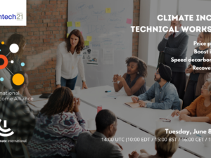 Climate Income Technical Workshop