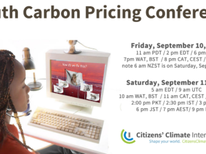 Youth Carbon Pricing Conference