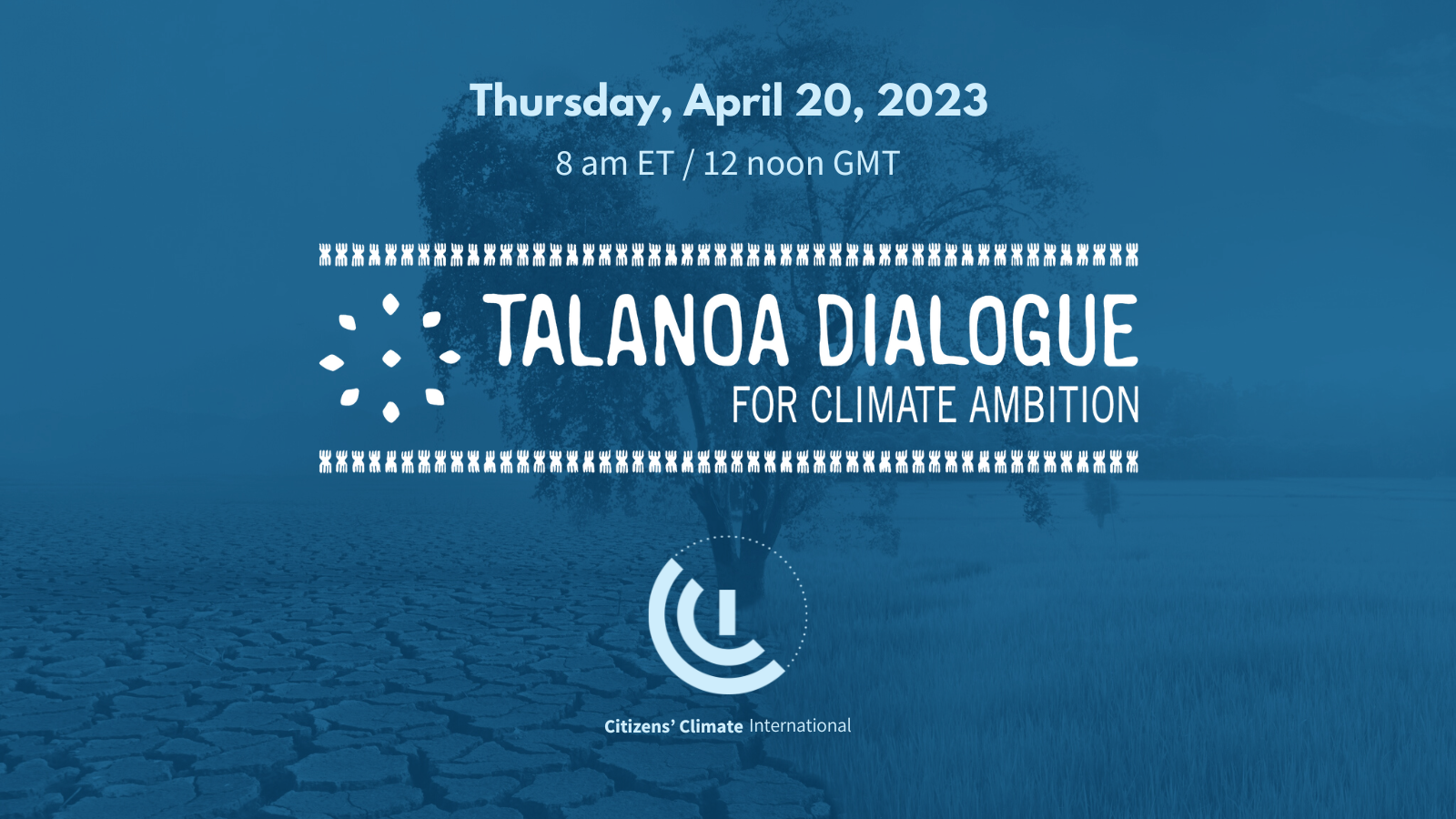 CCI Global Talanoa Dialogue For Climate Ambition – Citizens' Climate ...