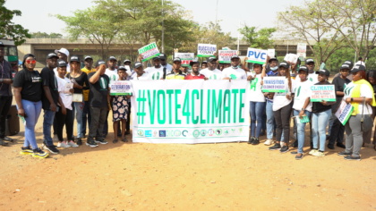 Vote for Climate campaign reaches millions across Nigeria